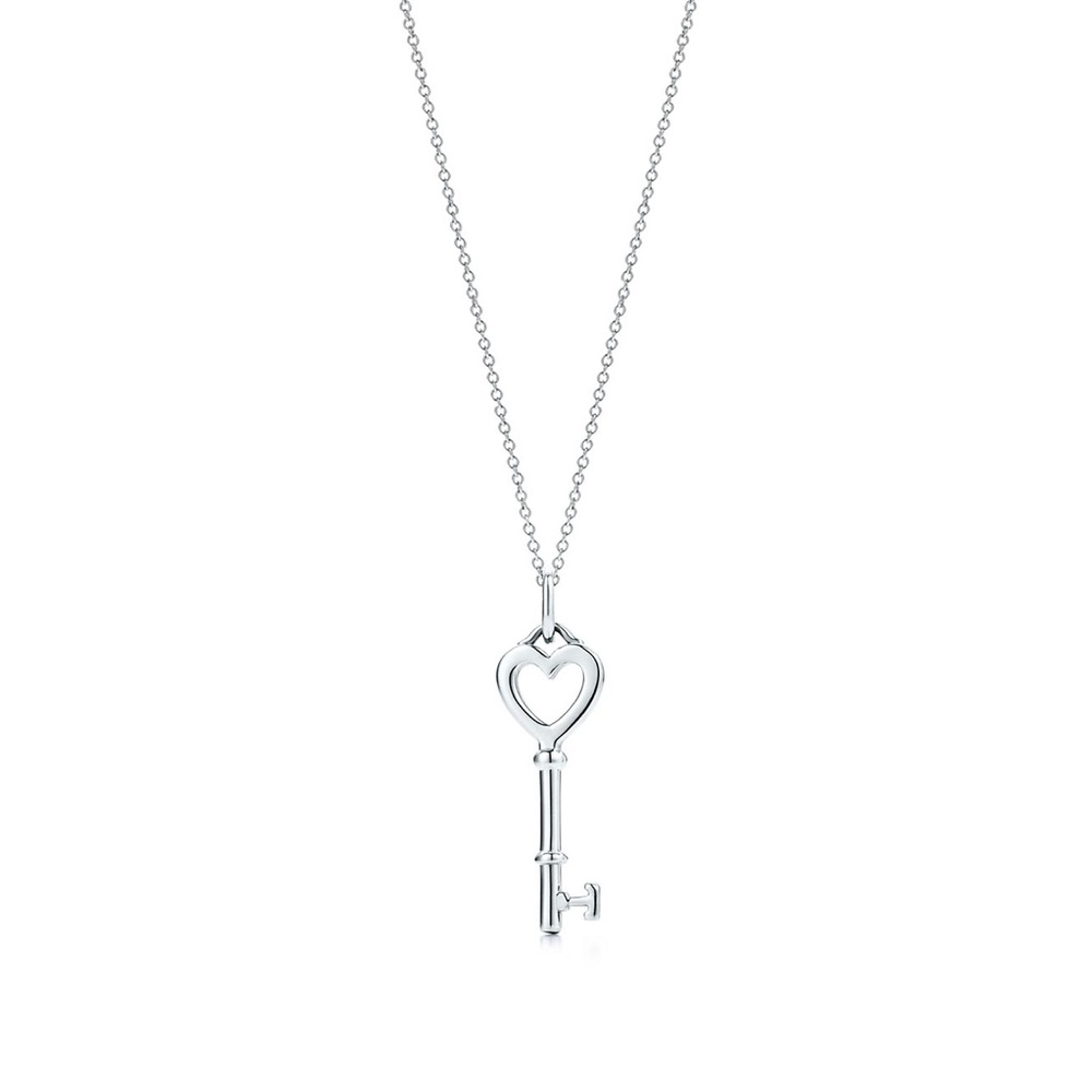 Tiffany & Co Mini Sterling Silver Heart Key